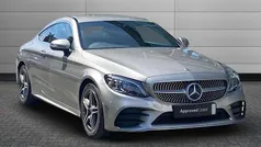 Silver Used 2021 Mercedes C200 AMG line Coupe | £23,290 (Fair price)