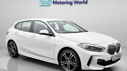 Used BMW 118 M Sport 136 HP (100 kW) 2023 White Hatchback