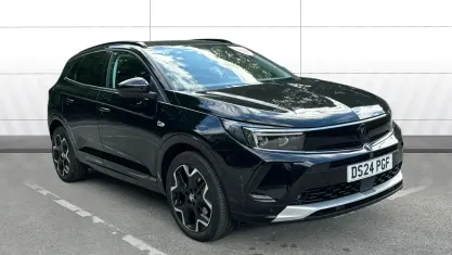 Used Vauxhall Grandland X Ultimate 131 HP (96 kW) 2024 Black SUV