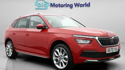 Used Skoda Kamiq SE L 150 HP (110 kW) 2020 Red SUV