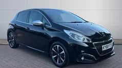 Black Used 2018 Peugeot 208 Hatchback | £7,338 (Fair price)