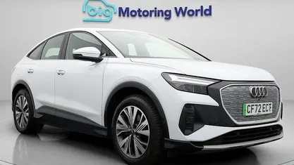 Used Audi Q4 Sportback e-tron Sport 125 kW (170 HP) 2022 White SUV