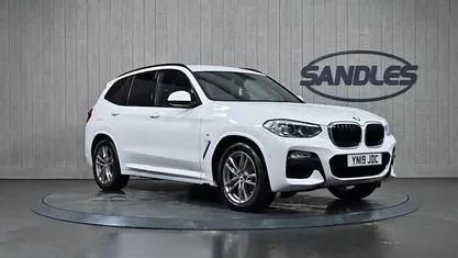 Used BMW X3 M Sport 190 HP (139 kW) 2019 White SUV