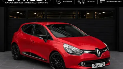 Used Renault Clio Dynamique 90 HP (66 kW) 2014 Red Hatchback