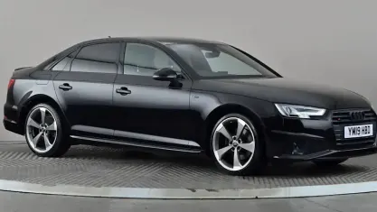 Used Audi A4 Black Edition 150 HP (110 kW) 2019 Black Sedan