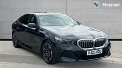 Black Used 2025 BMW 550e M Sport Sedan | £66,174 (Fair price)