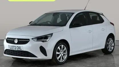 Second-hand Vauxhall Corsa Design Edition 75 CP (55 kW) 2022 Alb Hatchback