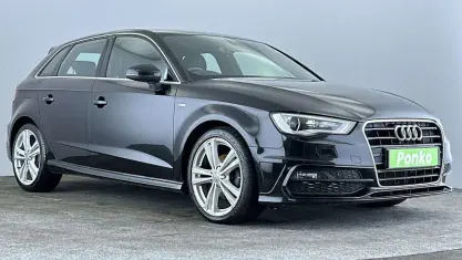 Used Audi A3 Sportback S-Line 105 HP (77 kW) 2013 Black Hatchback