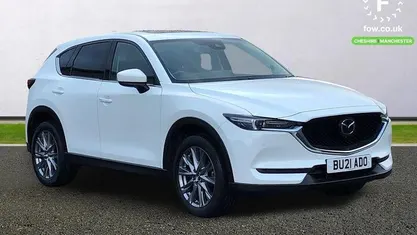 White Used 2021 Mazda CX-5 Inclusive SUV | £17,099 (Good price)