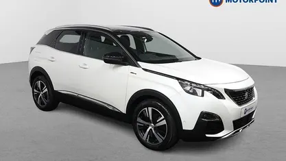 White Used 2019 Peugeot 3008 GT-line Hatchback | £14,799 (Fair price)