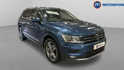 Used VW Tiguan Allspace Match 150 HP (110 kW) 2021 Blue SUV