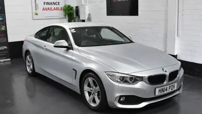 Used BMW 420 Performance 184 HP (135 kW) 2014 Silver Coupe