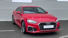 Progressive red metallic Used 2025 Audi A5 S-Line Coupe | £32,990 (Fair price)