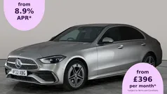 Silver Used 2022 Mercedes C300e AMG Line Premium Sedan | £25,681 (Fair price)