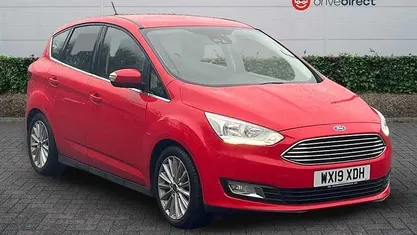 Red Used 2019 Ford C-MAX Titanium MPV | £9,798 (Fair price)