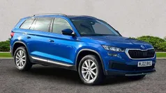 Race blue metallic Used 2022 Skoda Kodiaq SE SUV | £23,498 (Fair price)