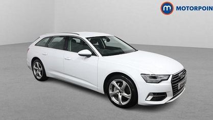 Begagnad Audi A6 Sport 204 HK (150 kW) 2022 Vit Kombi