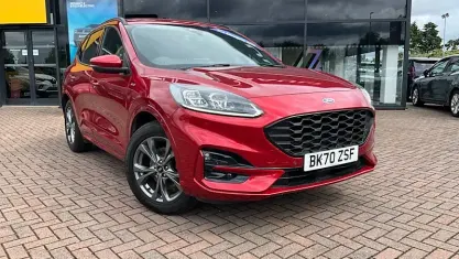 Used Ford Kuga ST-Line 120 HP (88 kW) 2020 Red SUV