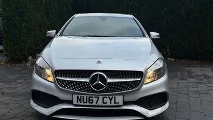 Silver Used 2017 Mercedes A180 AMG line Hatchback | £14,199 (Fair price)