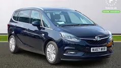 Blue Used 2017 Vauxhall Zafira Tourer MPV | £9,799 (Fair price)