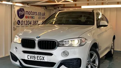 Used BMW X6 M Sport 258 HP (189 kW) 2019 White SUV