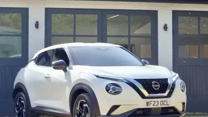 Used Nissan Juke N-Connecta 114 HP (83 kW) 2023 White SUV