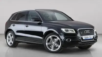Used Audi Q5 S-line plus 190 HP (139 kW) 2017 Black SUV