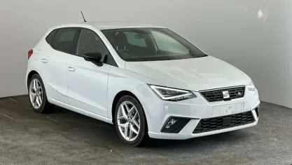 Used Seat Ibiza FR 110 HP (80 kW) 2021 White Hatchback