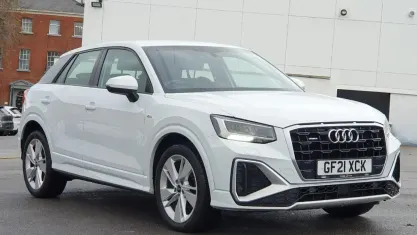 Used Audi Q2 S-Line 150 HP (110 kW) 2021 White SUV