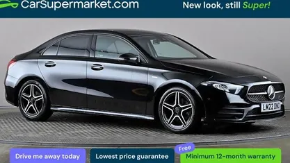 Used Mercedes A180 Executive 136 HP (100 kW) 2022 Black Sedan
