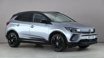 Used Vauxhall Grandland X GS Line 131 HP (96 kW) 2022 Grey SUV