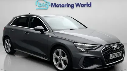Used Audi A3 Sportback S-Line 150 HP (110 kW) 2022 Grey Hatchback