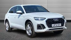 White Used 2024 Audi Q5 S-Line SUV | £41,795 (A bit pricey)