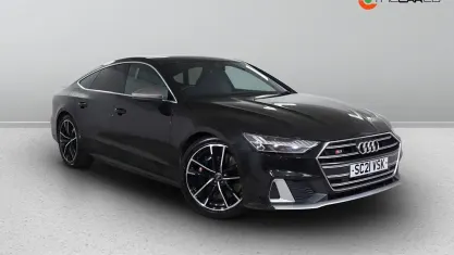 Used Audi S7 Sportback Advanced 349 HP (256 kW) 2021 Black Hatchback