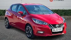 Red Used 2022 Nissan Micra Acenta Hatchback | £11,316 (Fair price)