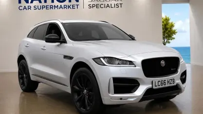 Used Jaguar F-Pace R-Sport 179 HP (131 kW) 2016 Silver SUV