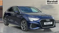 Blue Used 2022 Audi A3 S-Line Hatchback | £19,913 (Fair price)
