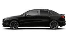 Black Used 2020 Mercedes A200 AMG line Sedan | £18,711 (Fair price)