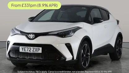 White/black Used 2023 Toyota C-HR Sport SUV | £22,509 (Good price)