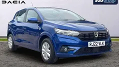 Blue Used 2022 Dacia Sandero Comfort Hatchback | £10,795 (Good price)