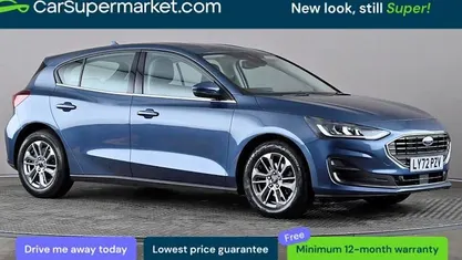 Used Ford Focus Titanium 125 HP (91 kW) 2023 Blue Hatchback