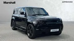 Black Used 2022 Land Rover Defender SUV | £77,218 (Fair price)
