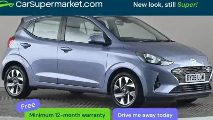 Begagnad Hyundai i10 Advanced 63 HK (46 kW) 2025 Blå Halvkombi