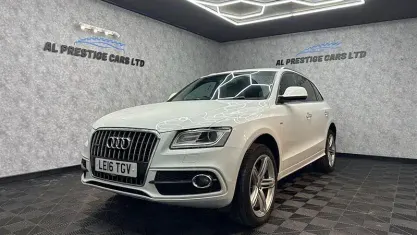 Used Audi Q5 S-line plus 230 HP (169 kW) 2016 White SUV