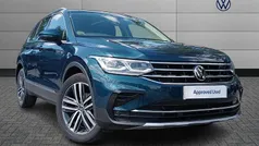 Blue Used 2022 VW Tiguan Elegance SUV | £26,495 (Fair price)