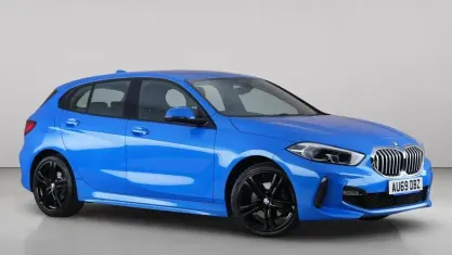 Used BMW 118 M Sport 140 HP (102 kW) 2019 Blue Hatchback