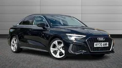 Black Used 2020 Audi A3 S-Line Sedan | £21,295 (Fair price)