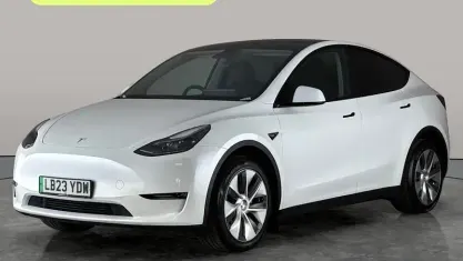 Used Tesla Model Y Long Range AWD 378 kW (514 HP) 2023 White SUV