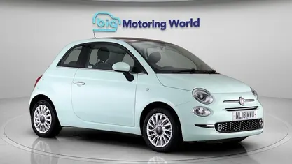 Green Used 2018 Fiat 500 Lounge Hatchback | £6,645 (Fair price)