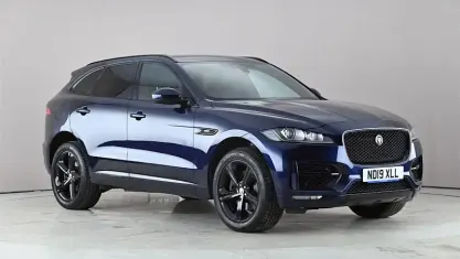 Used Jaguar F-Pace R-Sport 300 HP (220 kW) 2019 Blue SUV